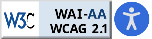 Level AA conformance,
            W3C WAI Web Content Accessibility Guidelines 2.1
